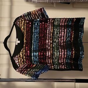 Sequined top